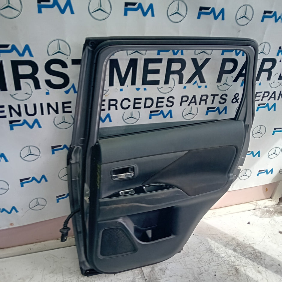 MITSUBISHI OUTLANDER MK3 DRIVER SIDE REAR DOOR OSR GREY 2013 ON COMPLETE FMD178
