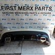 MERCEDES BENZ GLA X156 AMG WHITE REAR BUMPER 2014-19 A1568852825 COMPLETE FMX99