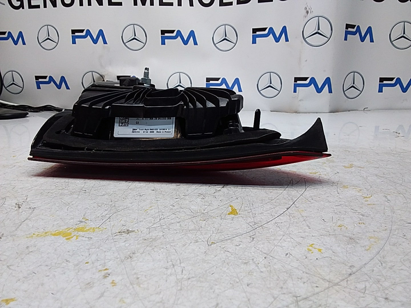 MERCEDES A-CLASS W177 DRIVER RIGHT OS REAR INNER TAIL LIGHT A1779062804 FMT256