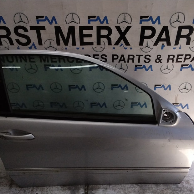 MERCEDES C-CLS W203 SLN DRIVER FRONT DOOR OSF SILVER 2001-04  FMD592