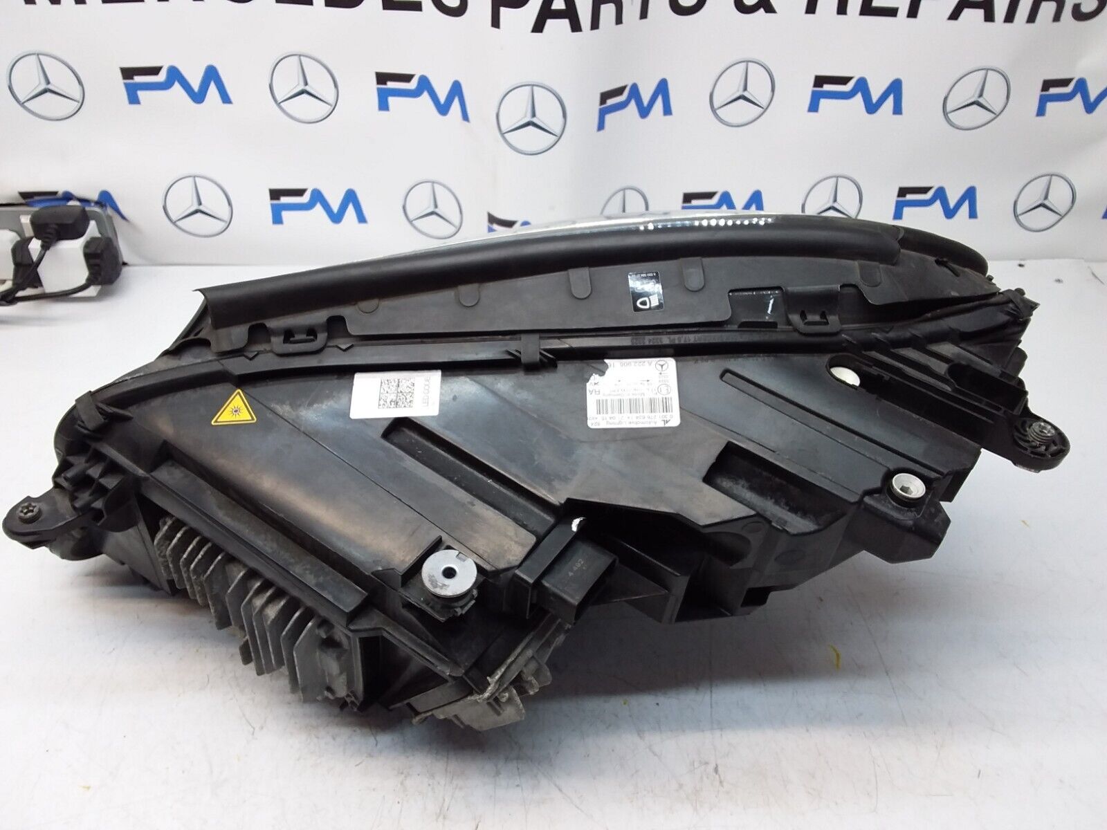 2015 MERCEDES S-CLASS W222 HEADLIGHT DRIVER OS A22290616 FMH143