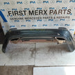 MERCEDES BENZ E-CLASS W212 REAR BUMPER BLACK 2014 A2128854465 FMX126