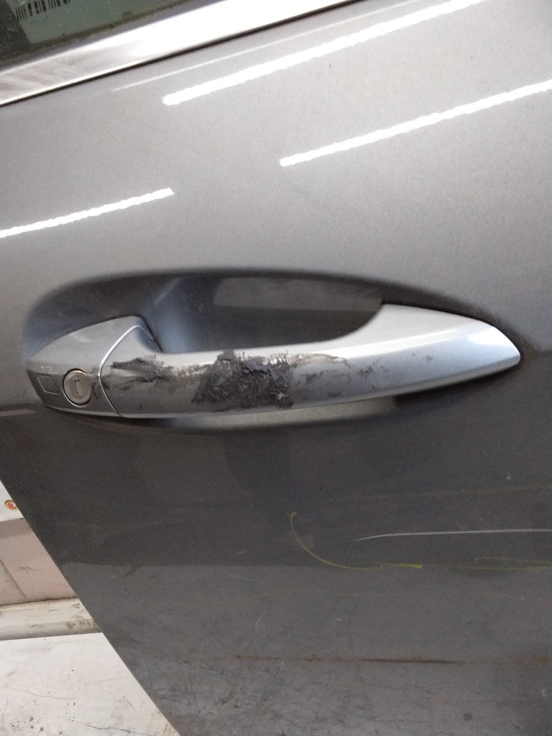 MERCEDES E-CLASS W212  DRIVER FRONT DOOR OSF GREY 2009-16 COMPLETE FMD554