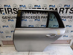 MERCEDES BENZ E-CLASS W213 PASSENGER SIDE REAR DOOR N/S/R COMPLETE SILVER FMD101
