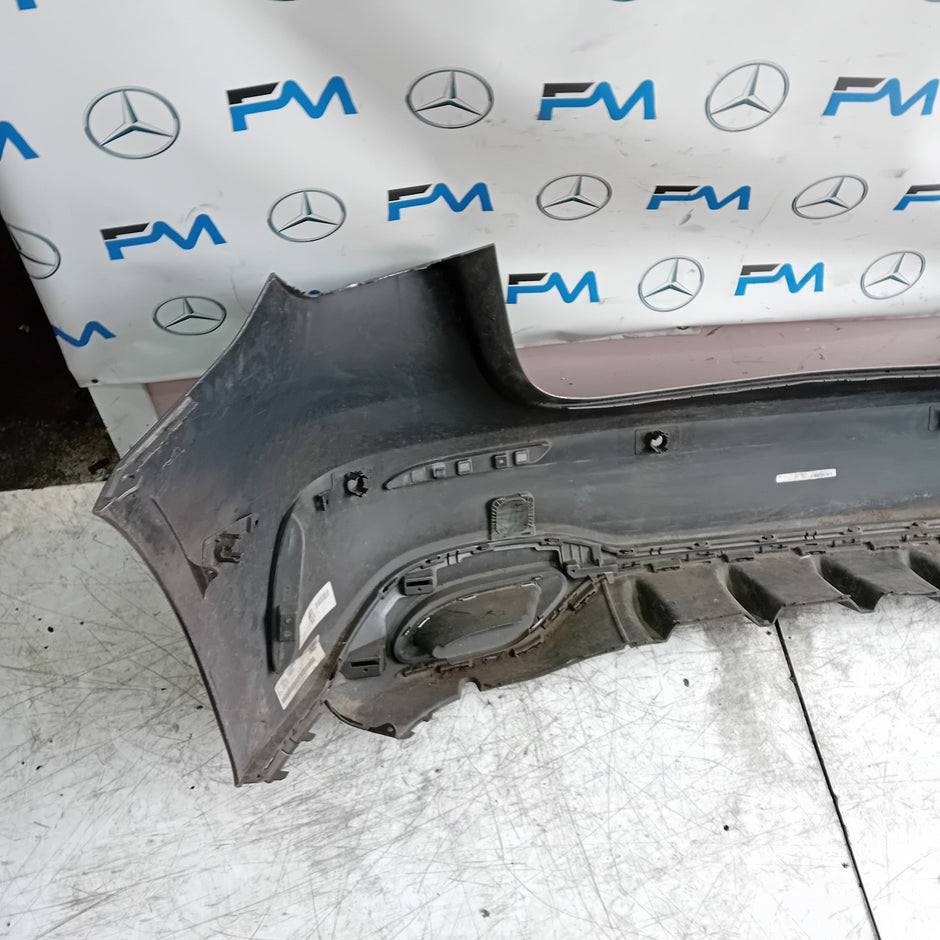 MERCEDES BENZ  A-CLASS W177 REAR BUMPER A1778804801 2018 GREY FMX8