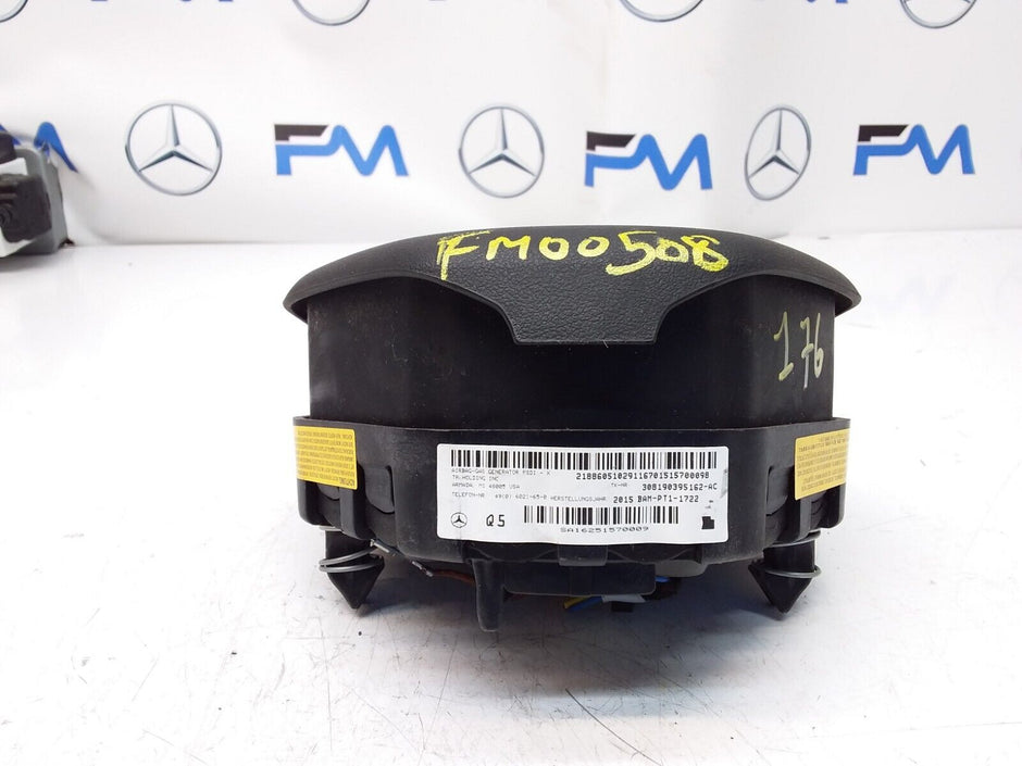 MERCEDES A-CLASS W176 STEERING WHEEL AIRBAG 308190395162-AC FM00508