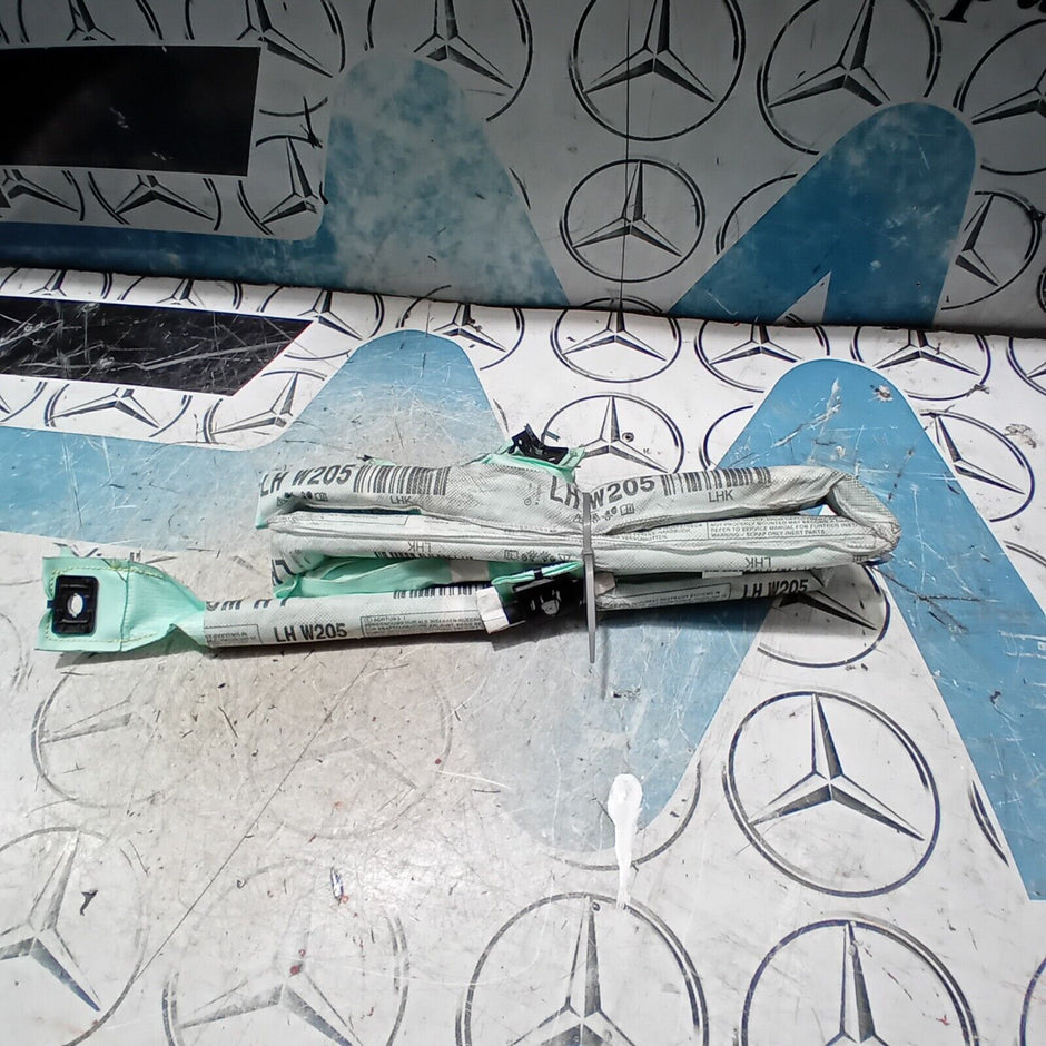 2017 MERCEDES C CLASS W205 SALOON LEFT NEARSIDE ROOF CURTAIN A2058600402 FM114