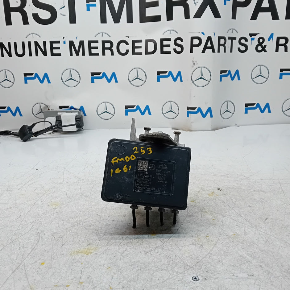 MERCEDES BENZ GLC W253 ABS PUMP CONTROL MODULE UNIT A2539011400 FM001461