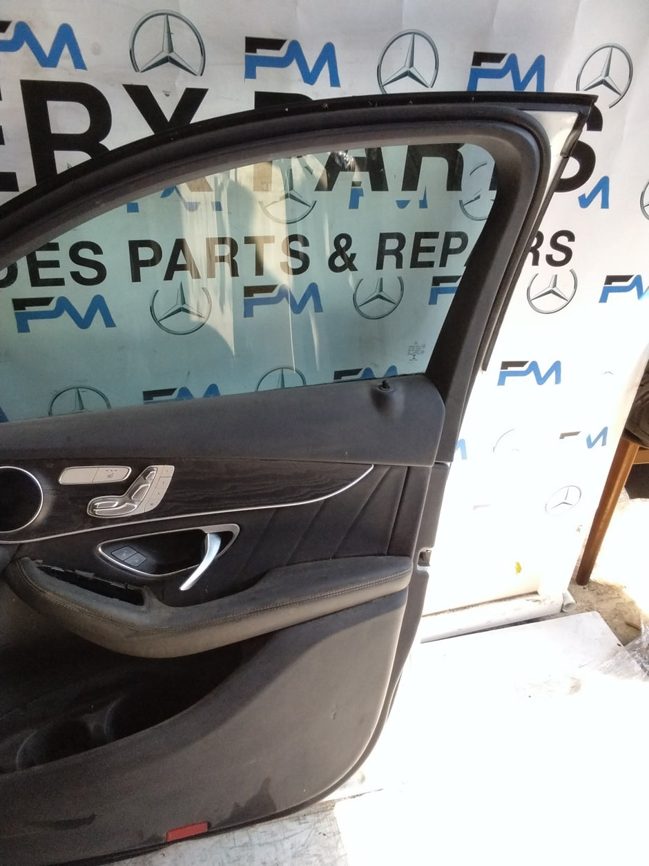 MERCEDES BENZ GLC W253  DRIVER FRONT DOOR OSF WHITE 2016-2023 COMPLETE FMD313