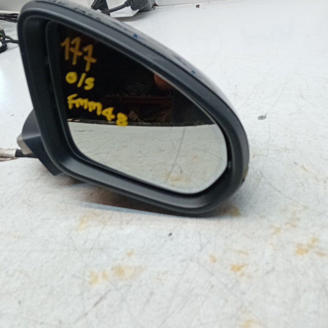MERCEDES A-CLASS W177 DRIVER SIDE WING MIRROR BLACK A1778103601 PL 2018 ON FMM48