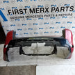 LAND ROVER SPORT REAR BUMPER RED 2013-2018 DK62 17D753AA FMX142
