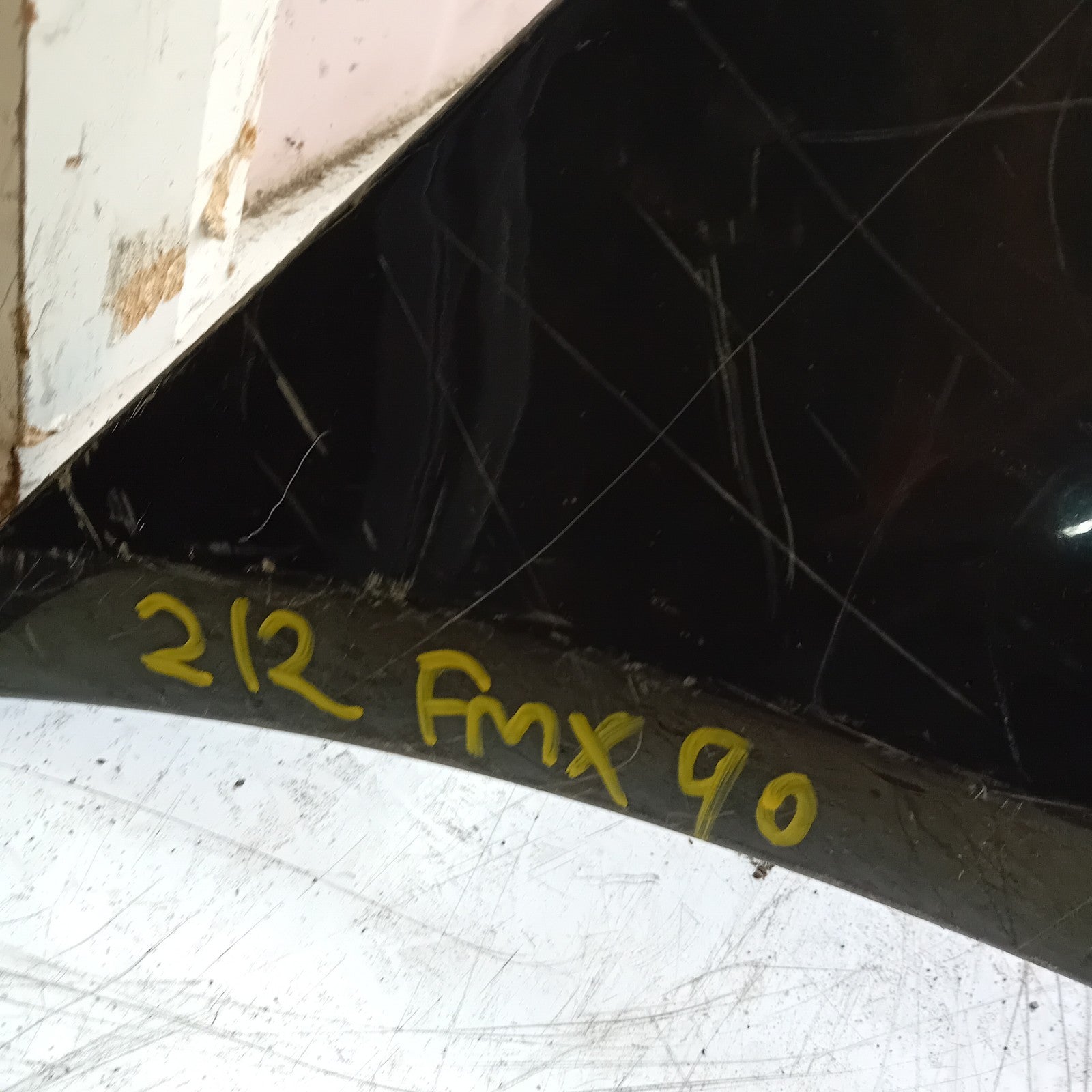 MERCEDES E-CLASS W212 ESTATE REAR BUMPER BLACK 2014 A2128851625 FMX90