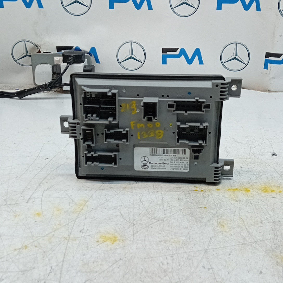 MERCEDES E-CLASS REAR SAM CONTROL MODULE W213 A2139006909 FM001338
