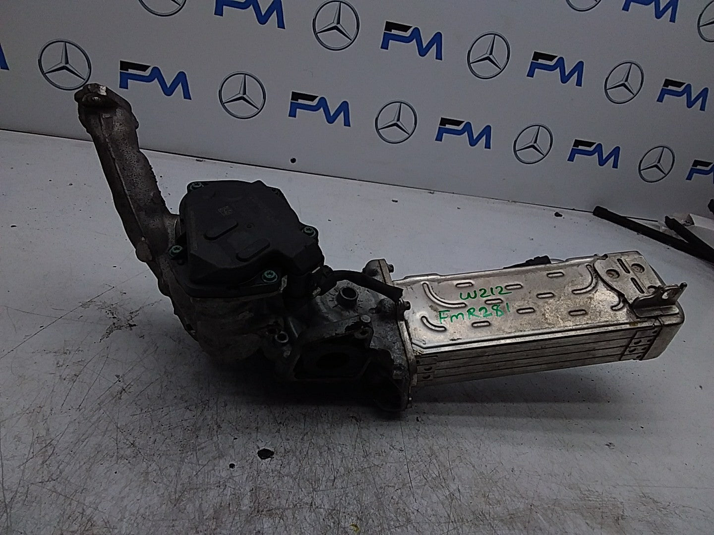 MERCEDES E-CLASS W212 COOLER VALVE UNIT A6511400660 FMR281