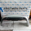 MERCEDES BENZ E-CLASS W213 SALOON REAR BUMPER SILVER 2016 A2138850025 FMX73