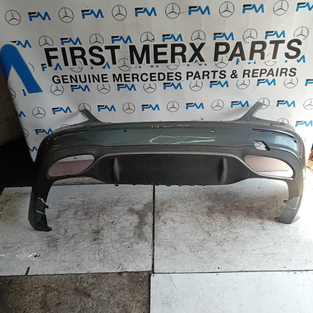 MERCEDES BENZ  E-CLASS W213 SALOON REAR BUMPER GREY 2016 A2138850001 FMX80