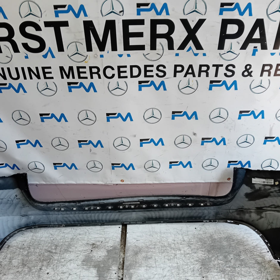 MERCEDES BENZ GLA X156 AMG REAR BUMPER BLACK 2014-19 A1568852425 FMX116
