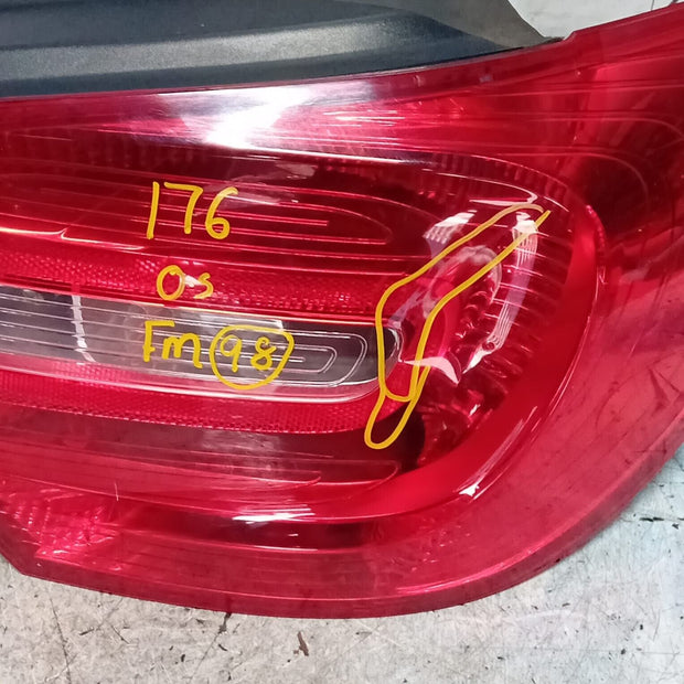 MERCEDES BENZ A-CLASS W176 REAR DRIVER ( OFF SIDE ) SIDE TAIL LIGHT