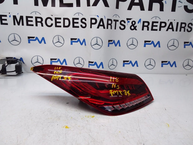 MERCEDES CLA W118 REAR PASSENGER SIDE N/S LED LIGHT FMT34 (DAMAGED)