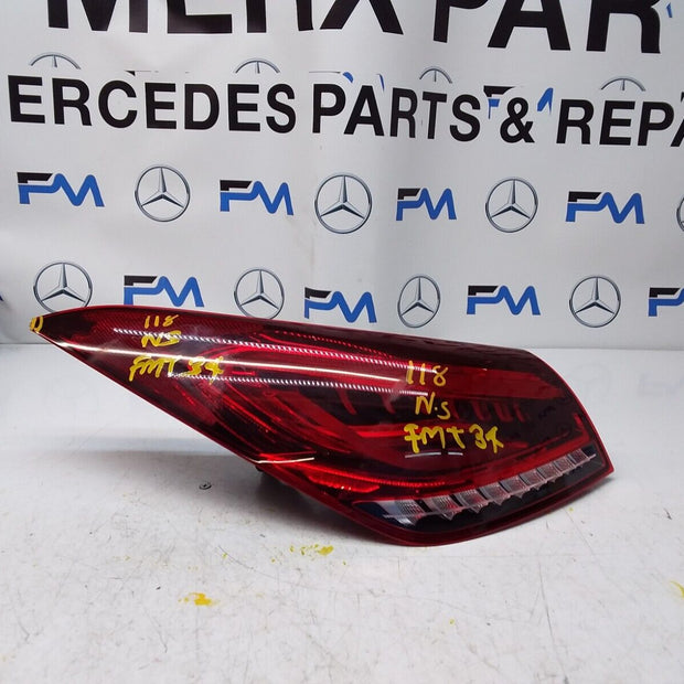 MERCEDES CLA W118 REAR PASSENGER SIDE N/S LED LIGHT FMT34 (DAMAGED)