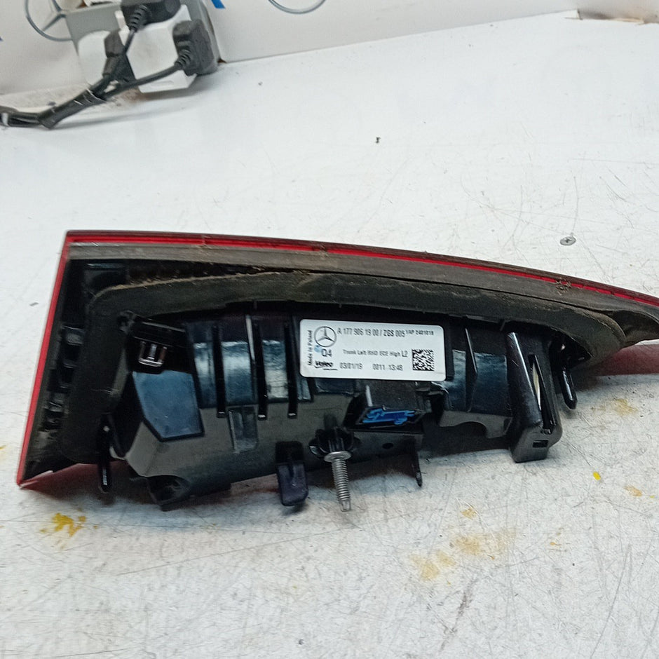 MERCEDES A-CLASS W177 PASSENGER LEFT NS REAR INNER TAIL LIGHT A1779061900 FMT234