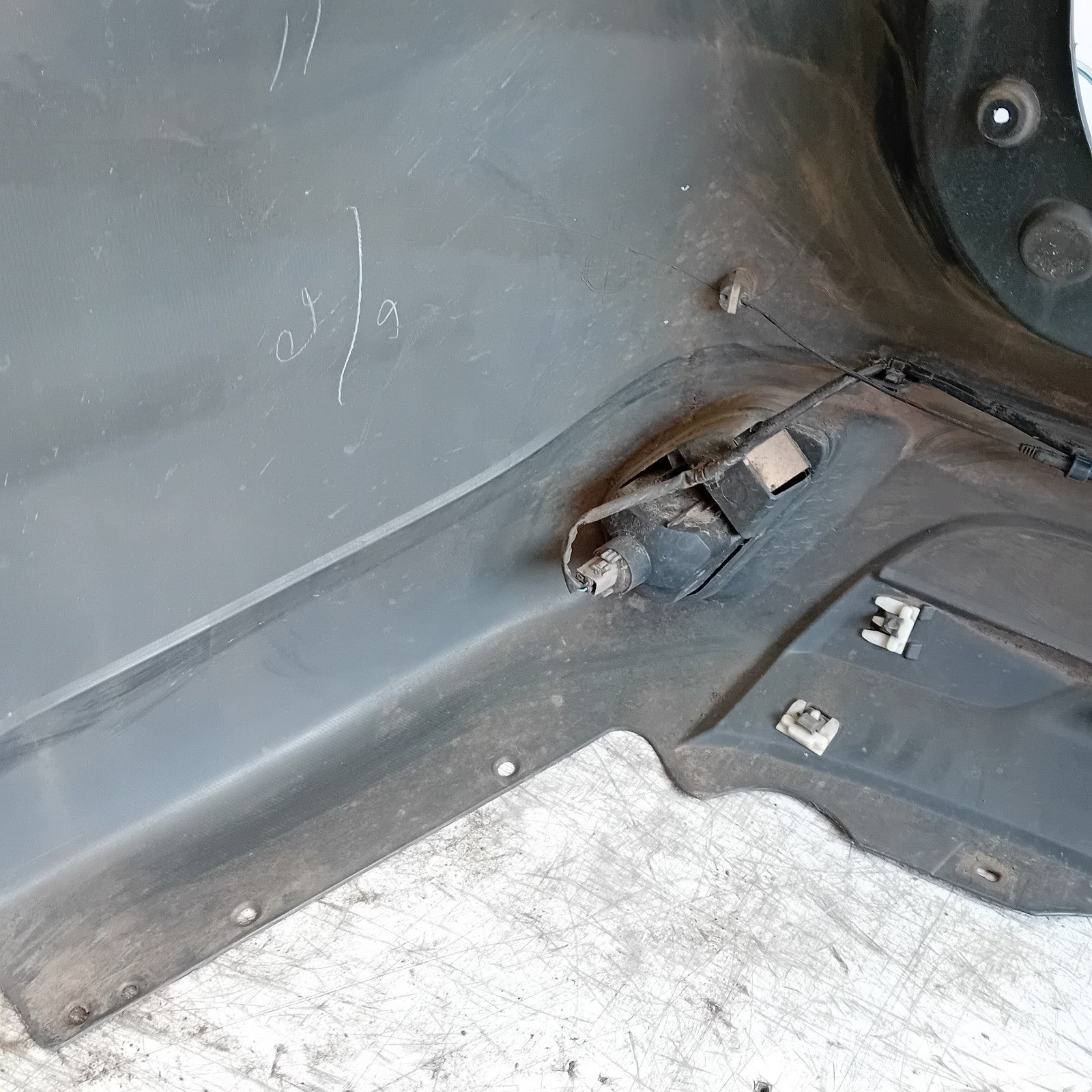 MITSUBISHI OUTLANDER MK3 REAR BUMPER BLUE 2013 COMPLETE FMX105