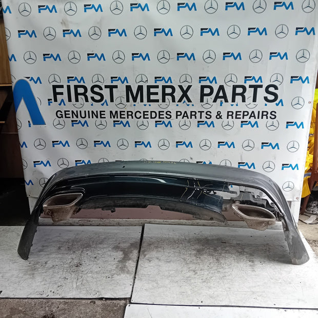 MERCEDES BENZ CLA W117 REAR AMG BUMPER GREY 2013-19 A1178807100 FMX71