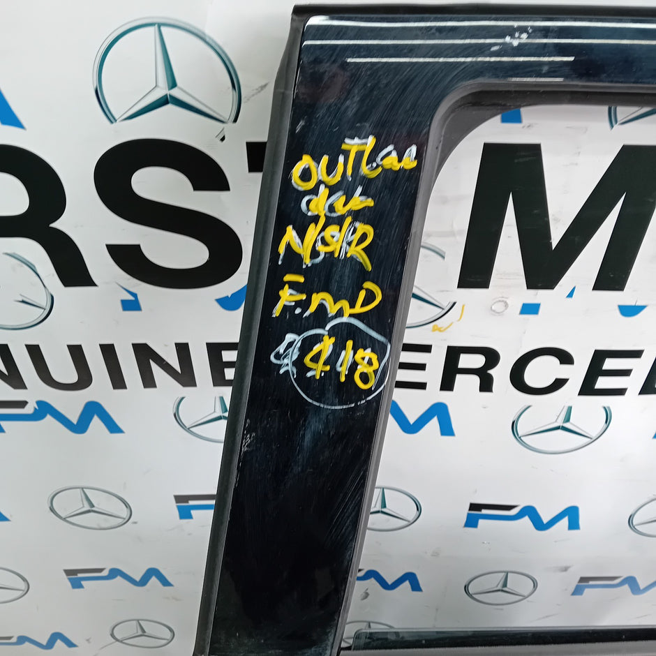 MITSUBISHI OUTLANDER MK3 PASSENGER SIDE REAR DOOR NSR 2013 BLACK FMD418
