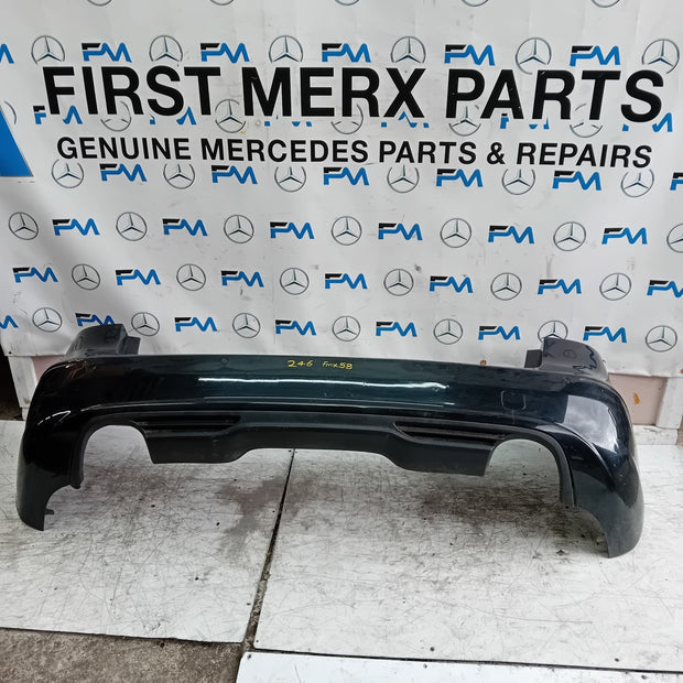 MERCEDES BENZ B-CLASS W246 REAR BUMPER 2013 BLACK A2468860025 FMX58