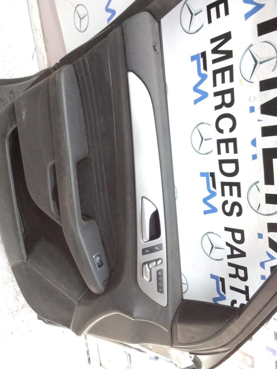 MERCEDES BENZ GLS W166 PASSENGER FRONT DOOR NSF GREY 2013-19 COMPLETE FMD317