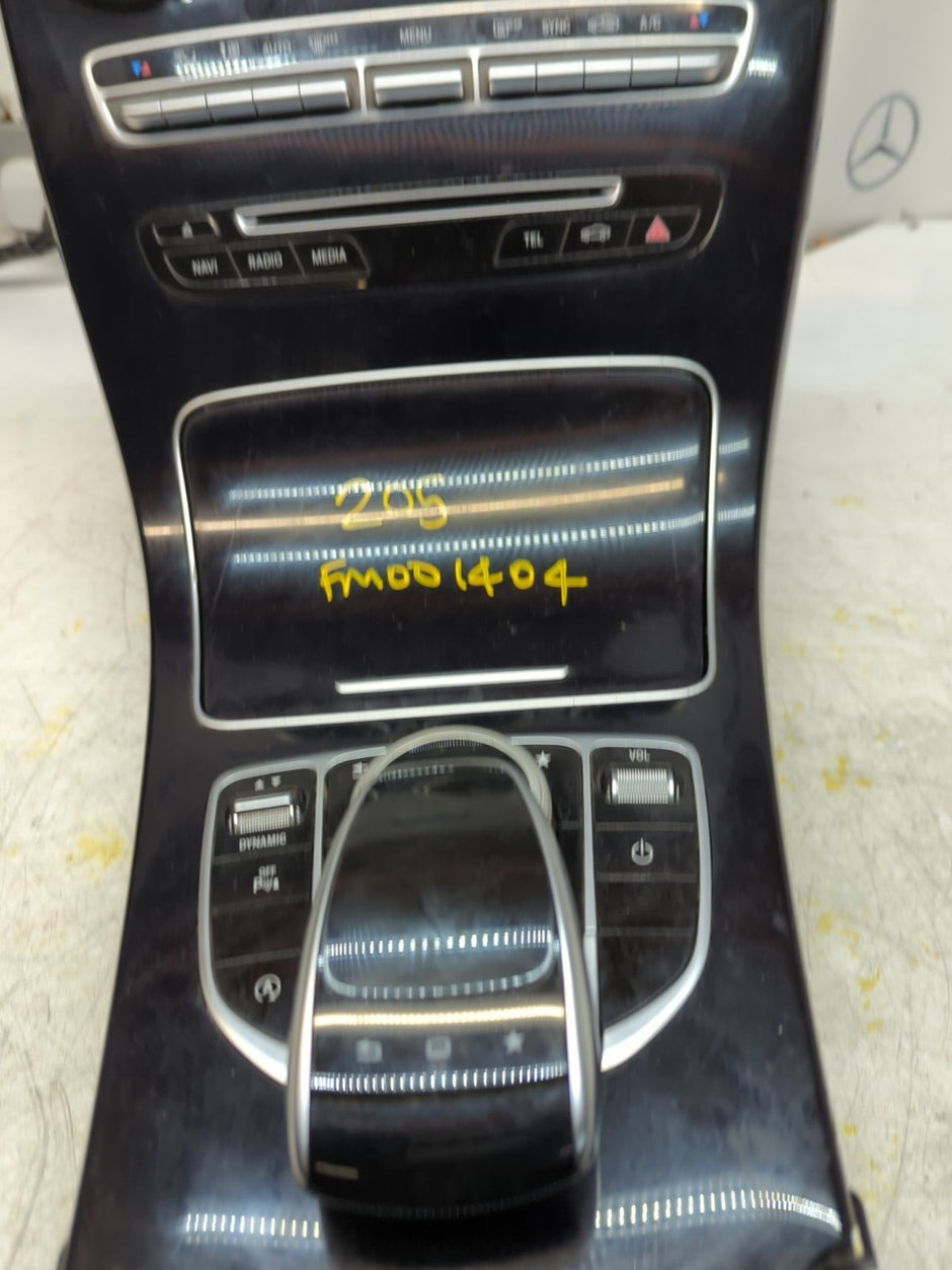  MERCEDES E-CLASS W205 CENTRE CONSOLE + 3 AIR VENT A2054402032 FM001404