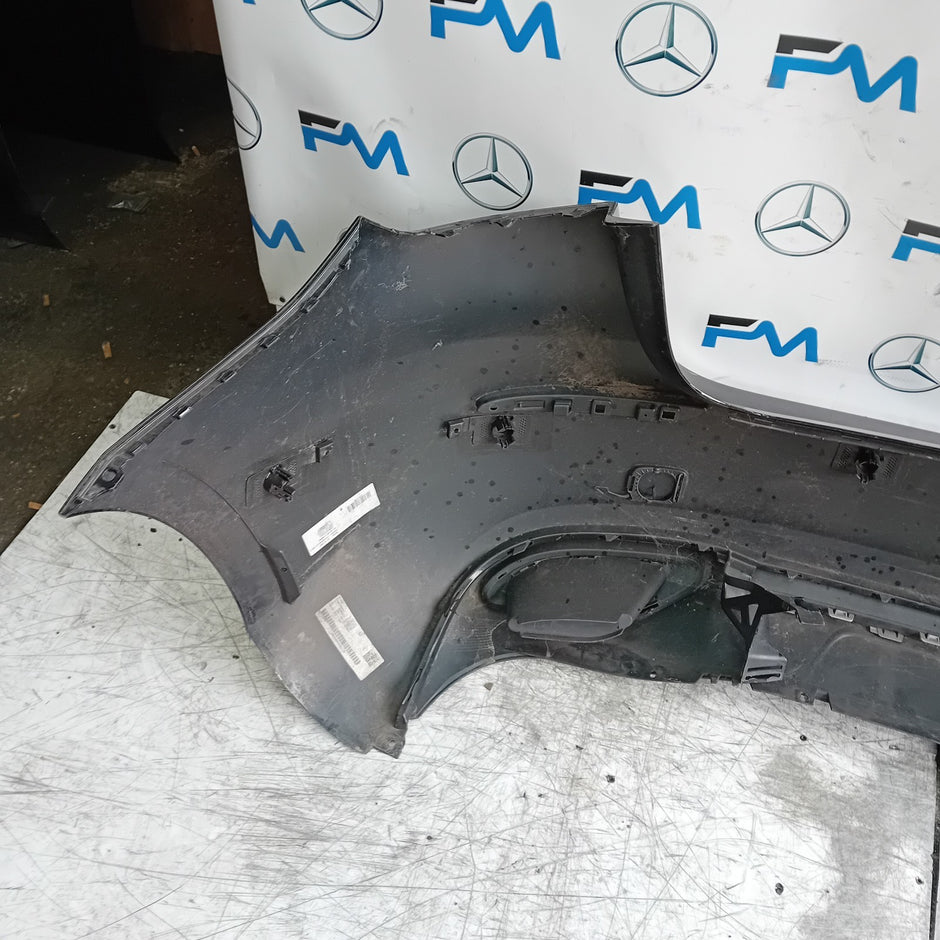 MERCEDES BENZ  A-CLASS W177 REAR BUMPER A1778805400 2018 BLACK FMX9