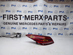MERCEDES CLA W118 REAR PASSENGER SIDE N/S LED LIGHT FMT34 (DAMAGED)