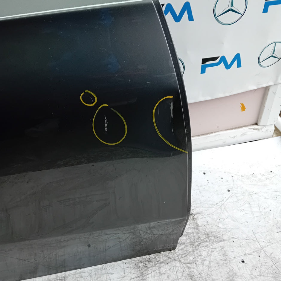 MERCEDES A-CLASS W177 DRIVER  REAR DOOR OSR GREY 2018 ON COMPLETE FMD245