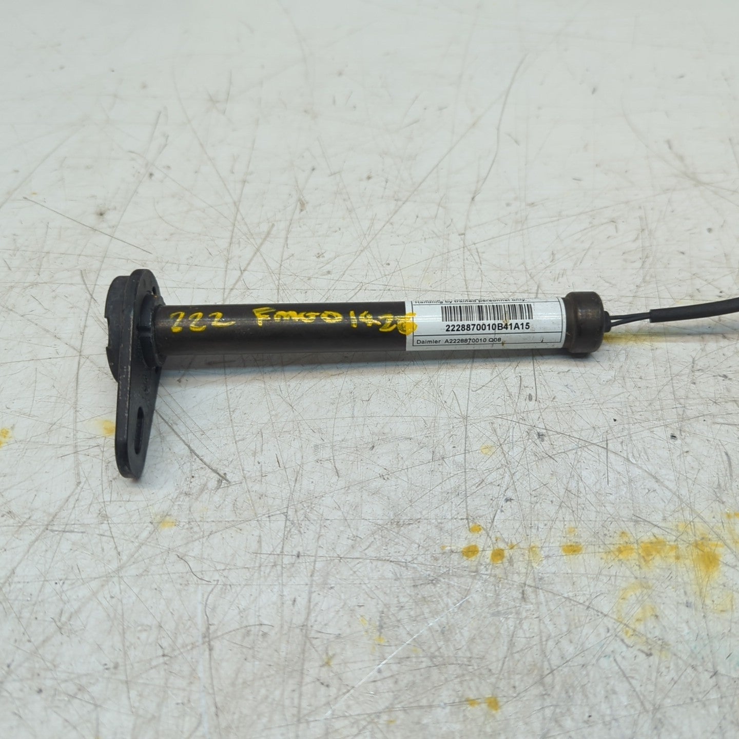 MERCEDES S CLASS W222 BONNET PEDESTRIAN ACTUATOR A2228870010 2014 FM001426