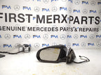 MERCEDES E-CLASS 2016 On W213 PASSENGER SIDE WING MIRROR A2138102500 BLACK FMM15
