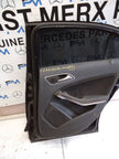 MERCEDES BENZ  A-CLASS W176 DRIVER SIDE REAR DOOR O/S/R COMPLETE BLACK FMD93