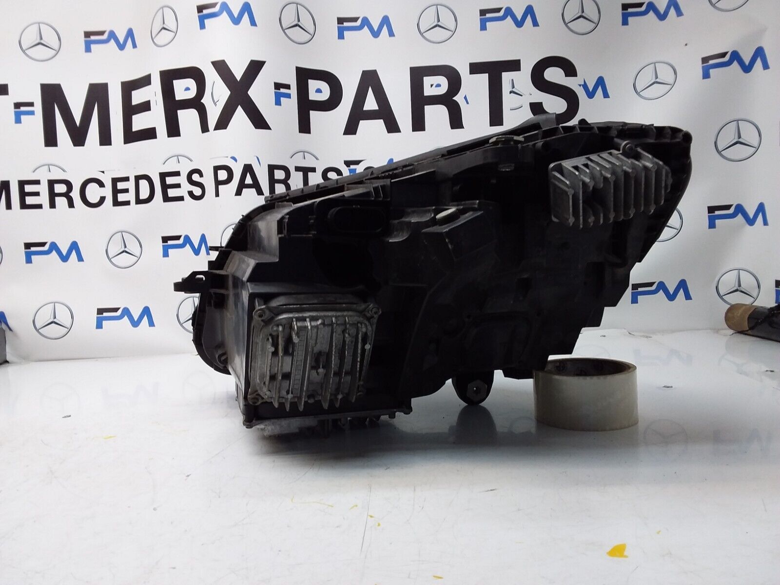 MERCEDES C CLASS W205 COMPLETE HEADLIGHT FACELIFT DRIVER OS A2059068202 FMH103