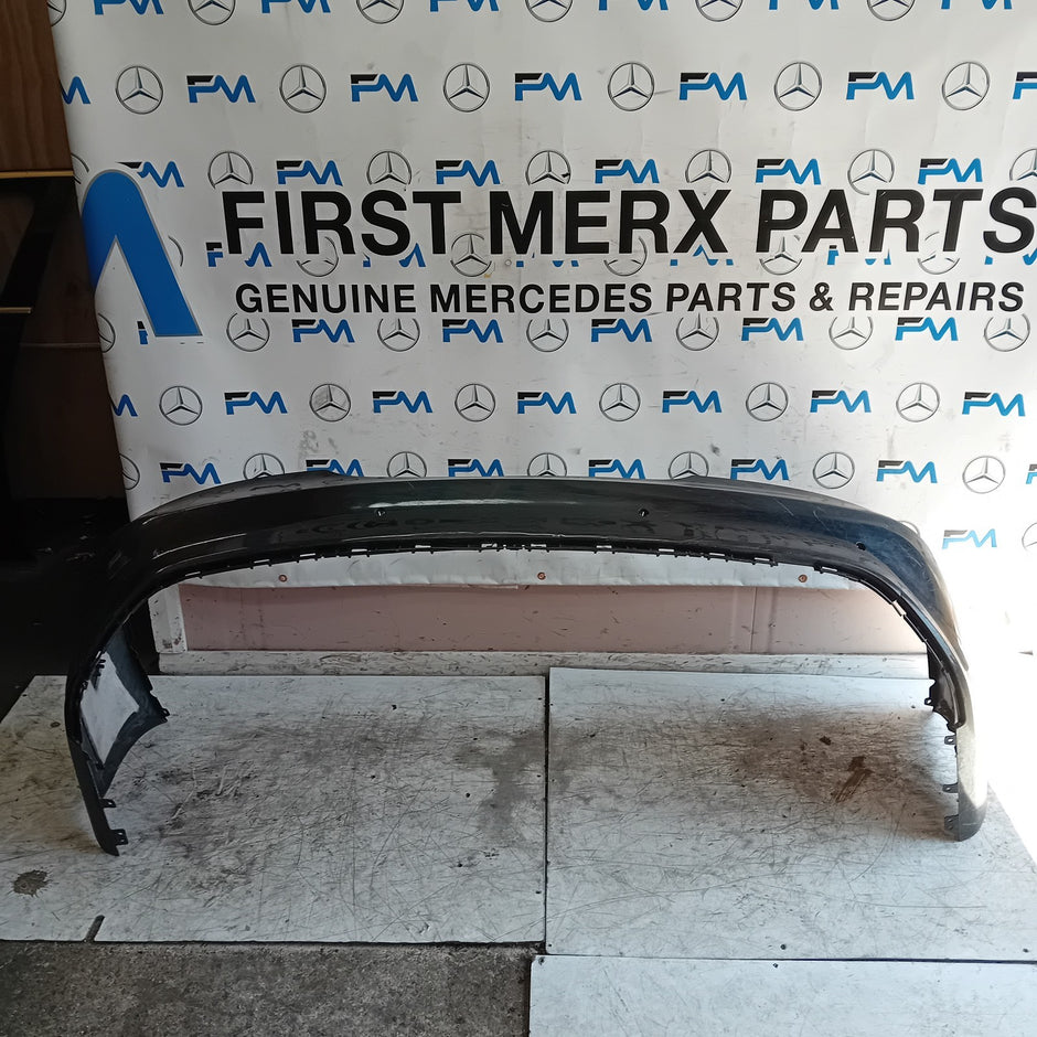 MERCEDES BENZ CLA W117 REAR BUMPER A1179053901 2018 BLACK  FMX167