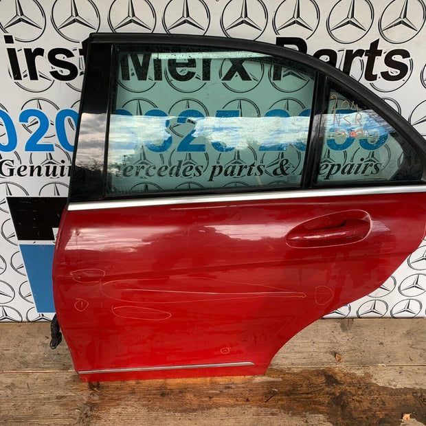 2008-2014 MERCEDES C-CLASS W204 NEARSIDE LEFT PASSENGER REAR DOOR SALOON