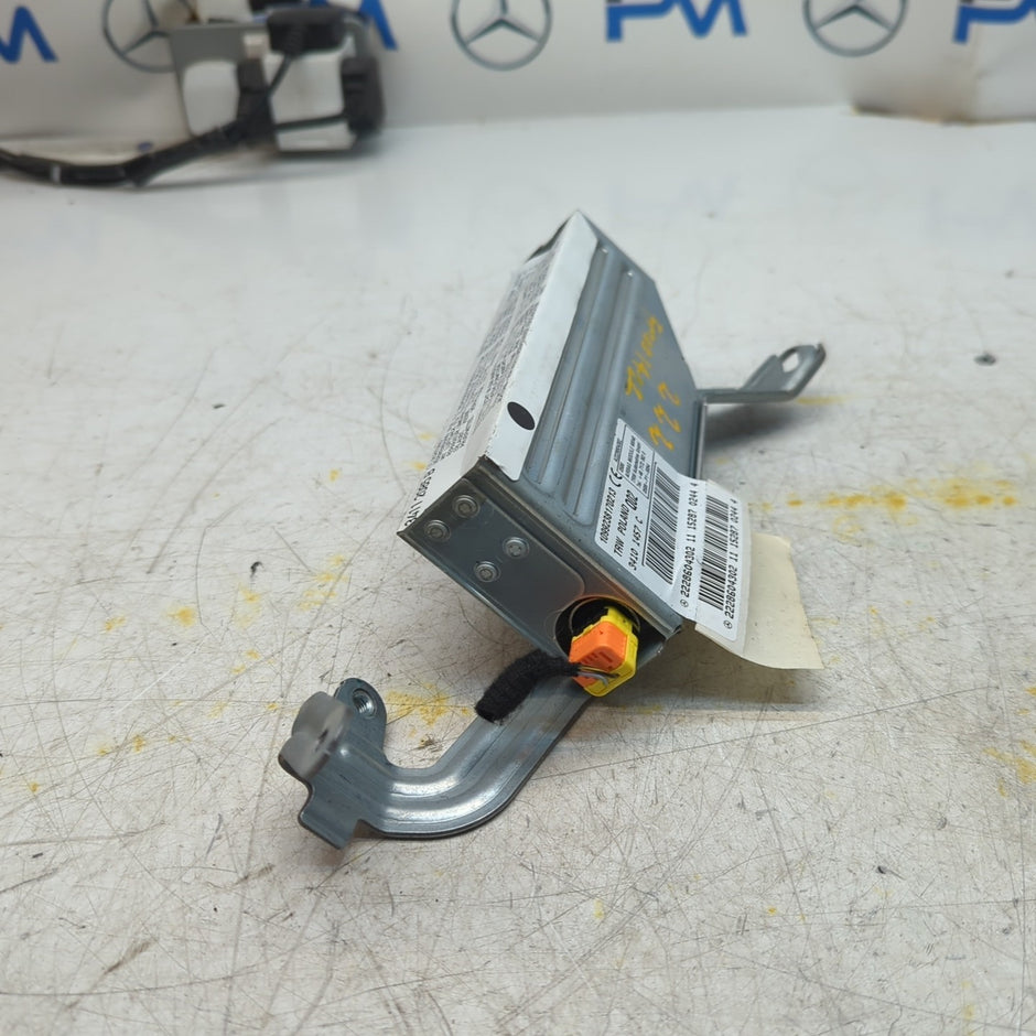 MERCEDES  S-CLASS W222 PASSENGER REAR SIDE  AIRBAG MODULE A2228604302 FM001422