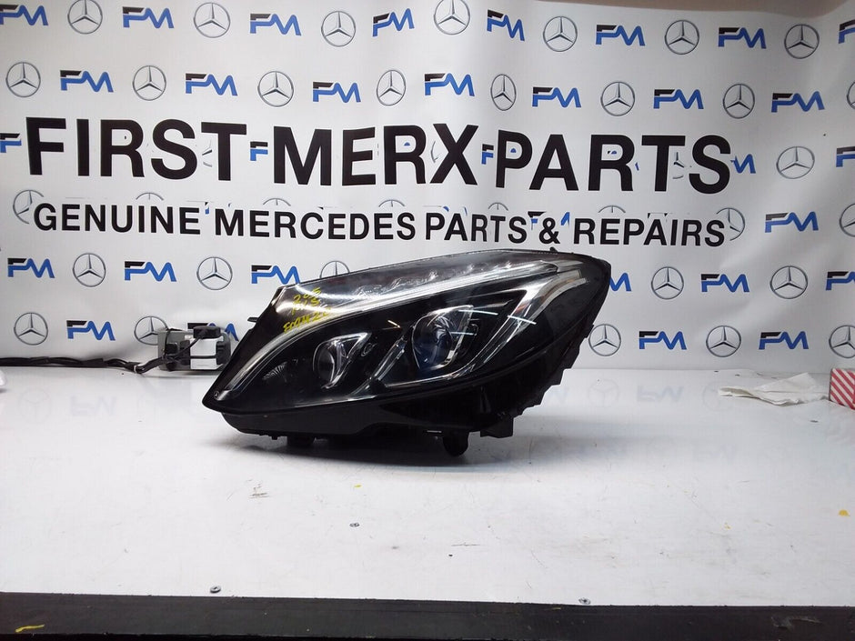 2018 MERCEDES C-CLASS W205 N/S Passenger Side Front Headlight A20539060605 FMH20