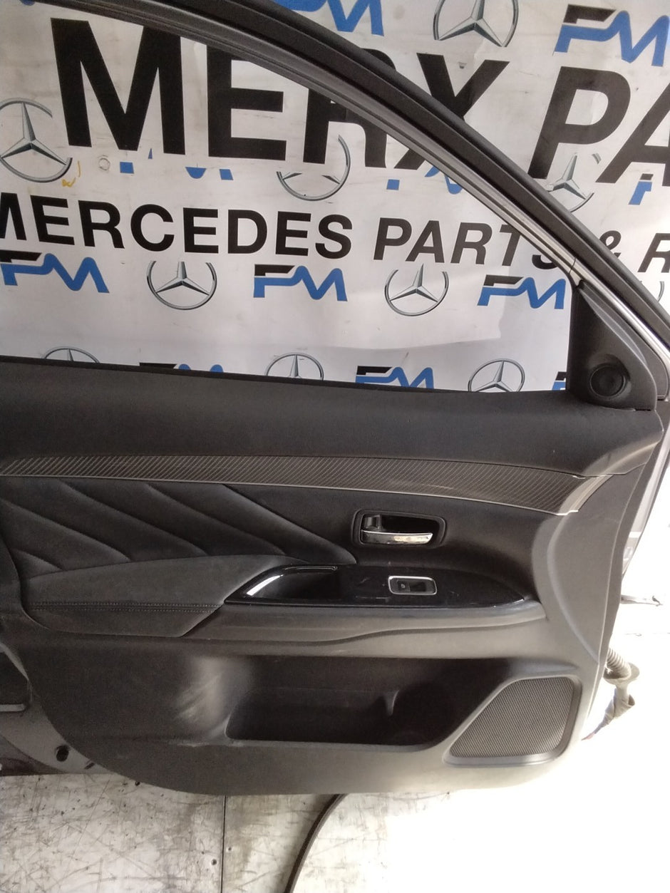 MITSUBISHI OUTLANDER MK3 PASSENGER FRONT DOOR NSF GREY ON COMPLETE FMD310
