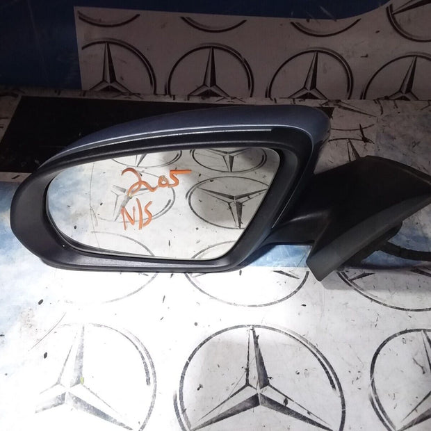2017 MERCEDES C CLASS W205 LEFT PASSENGER SIDE ELECTRIC WING MIRROR A2058104702