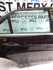 MERCEDES E-CLASS W212 DRIVER REAR DOOR OSR BLACK 2009-16 COMPLETE FMD343