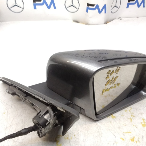 MERCEDES C-CLASS  W204 DRIVER SIDE WING MIRROR A1708100216 GREY FMM24