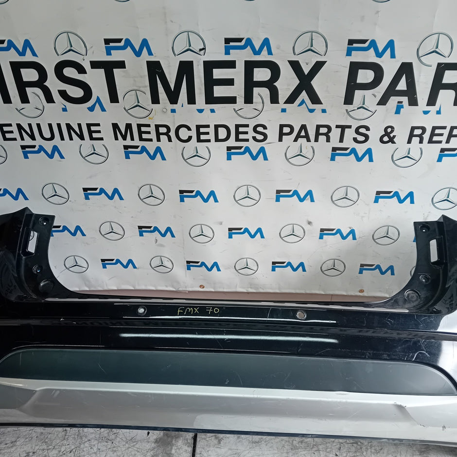 MITSUBISHI OUTLANDER MK3 REAR BUMPER 2013 BLACK COMPLETE  FMX70