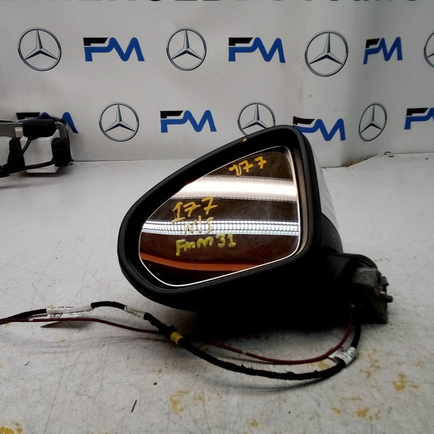 MERCEDES A-CLASS  W177 PASSENGER SIDE WING MIRROR A1778104303 WHITE FMM31