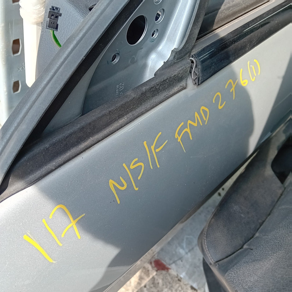 MERCEDES CLA W117 PASSENGER FRONT DOOR NSF 2013-19 SILVER COMPLETE FMD276(1)*