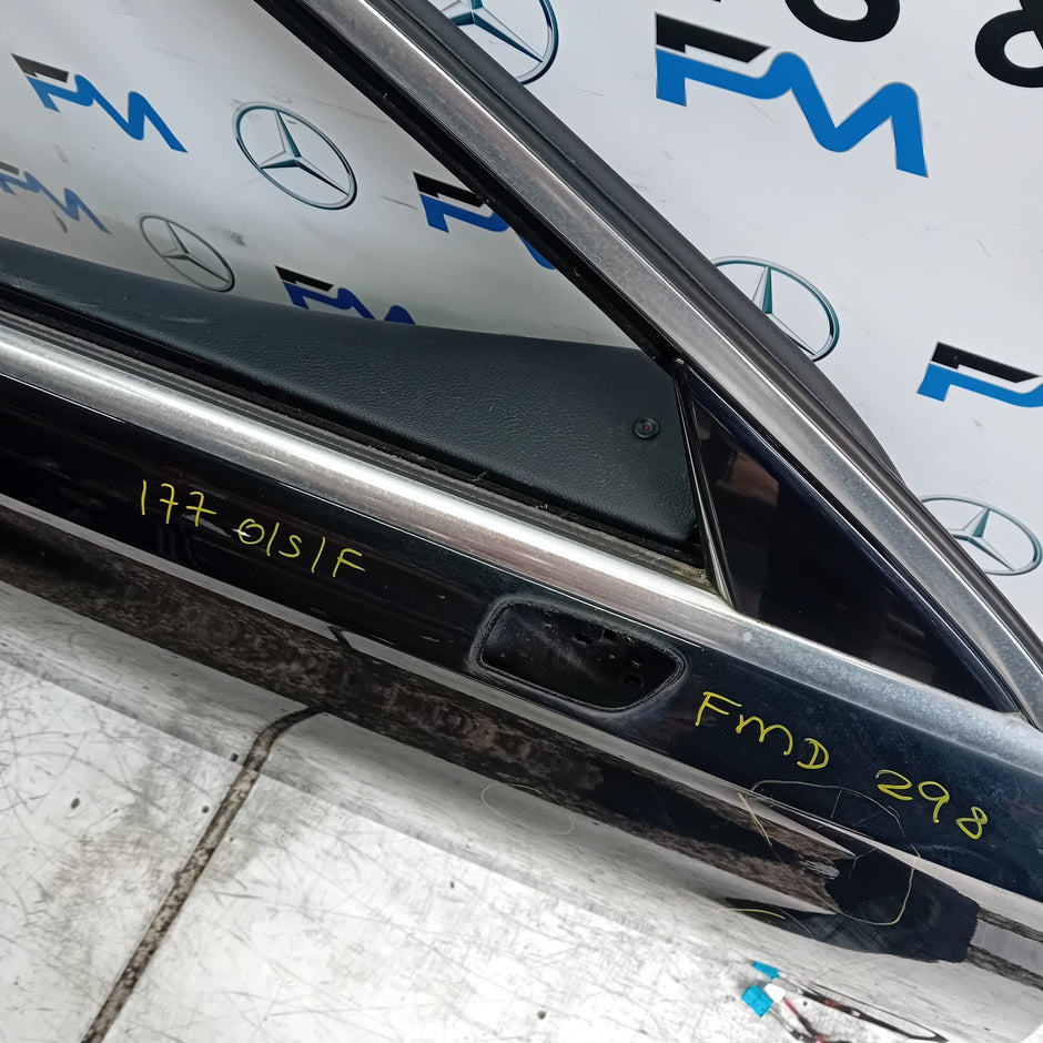 MERCEDES A-CLASS W177 SLN DRIVER FRONT DOOR OSF SILVER 2018 ON COMPLETE FMD298